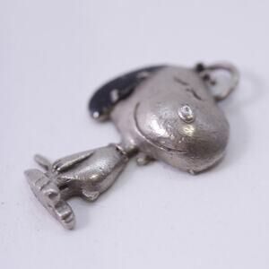 Peanuts, Snoopy, Pendant, Painted Ears, Charm, Pewter, Starline, ~ 250826-WH 514